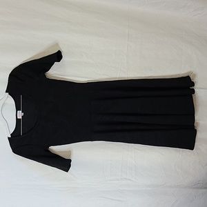 Solid Black LuLaRoe  Dress size XS